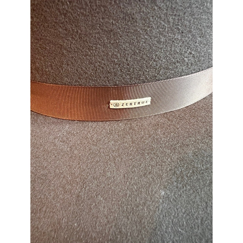 Women's Brown ZurTrue Wide Brim Hat Size M - Picture 4 of 7